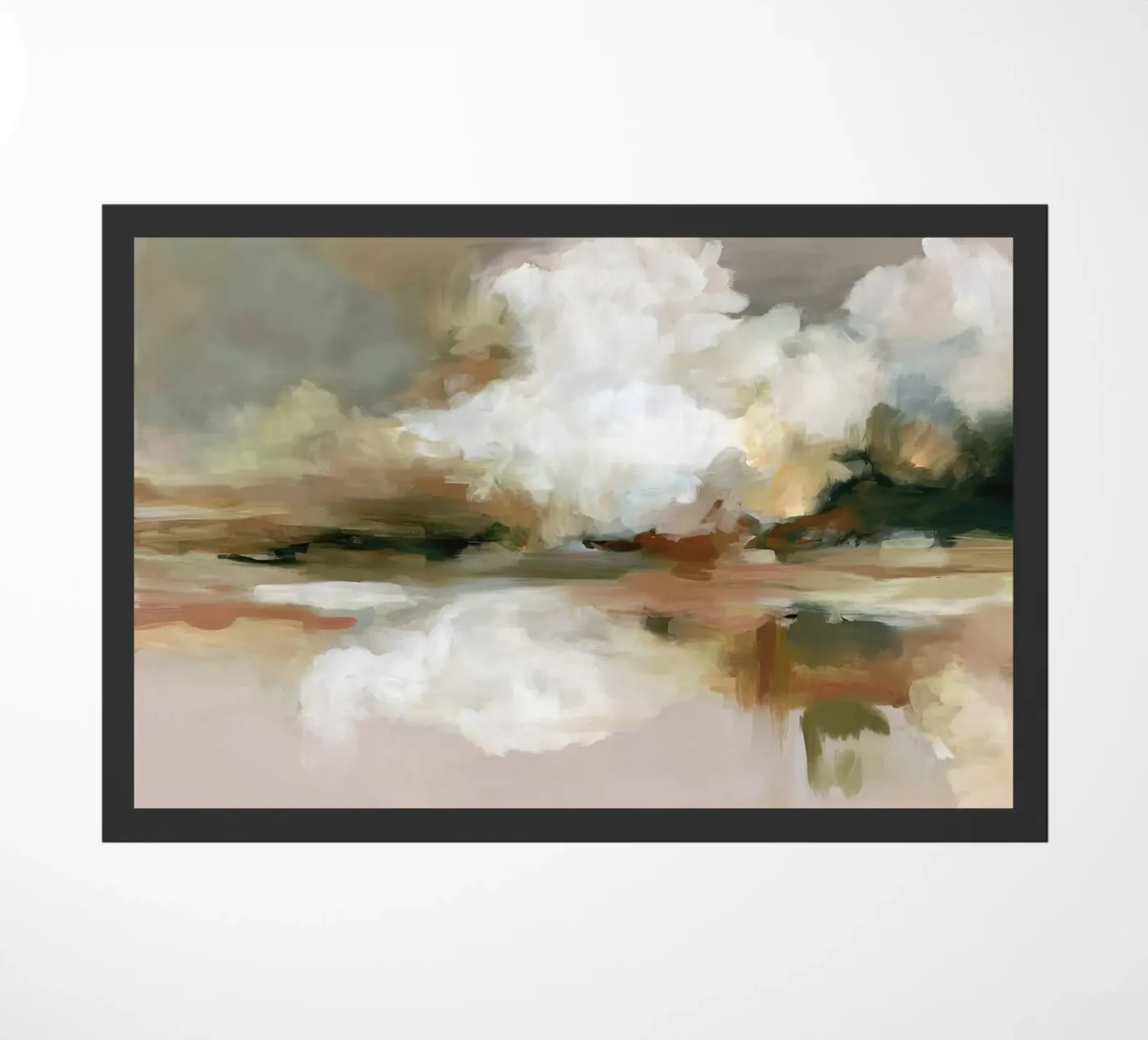 Wolkenreflexion Fußmatte von M.A.Z.U.N.