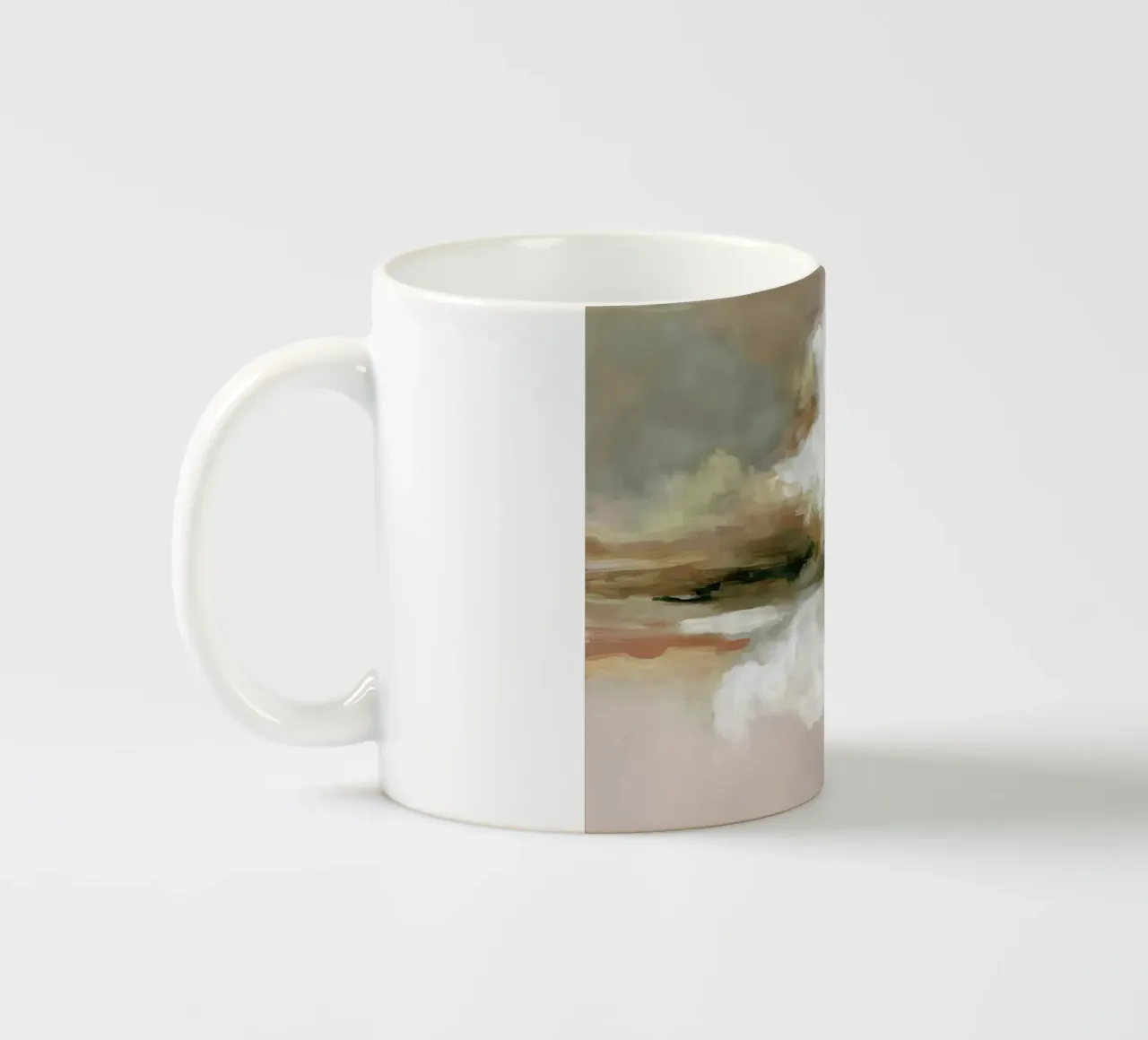Cloud Reflection ceramic mug by M.A.Z.U.N.
