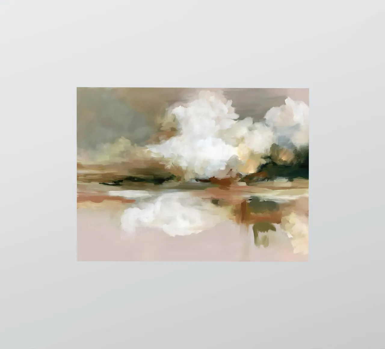 Cloud Reflection sticker by M.A.Z.U.N.