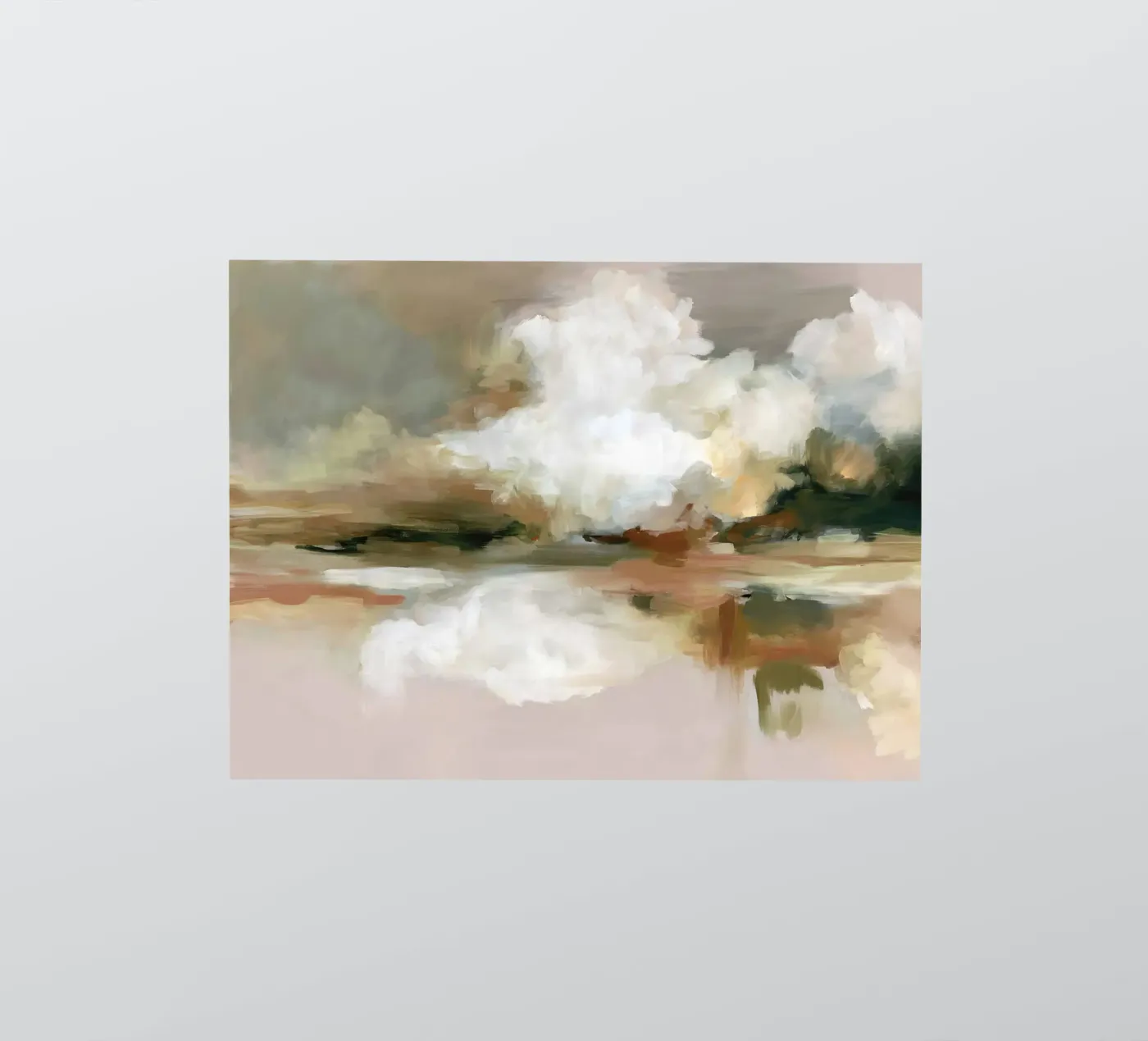 Wolkenreflectie sticker van M.A.Z.U.N.