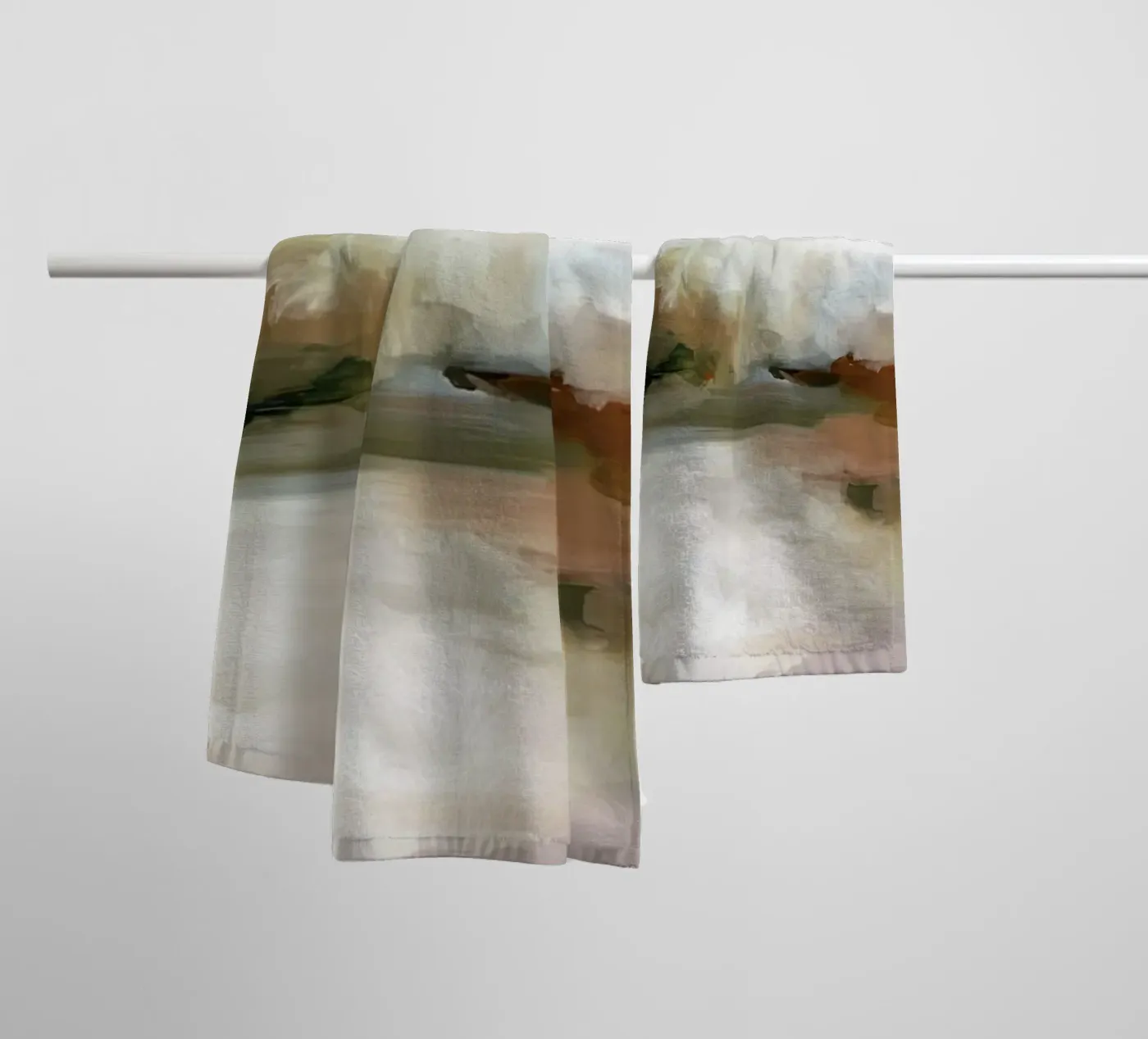 Cloud Reflection towel by M.A.Z.U.N.