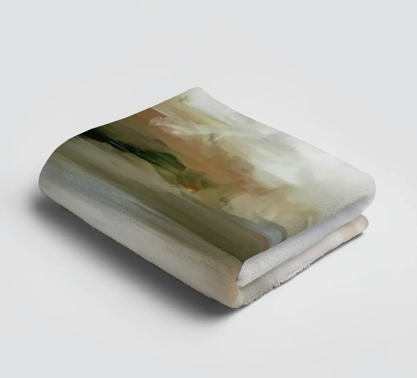 Cloud Reflection towel by M.A.Z.U.N.
