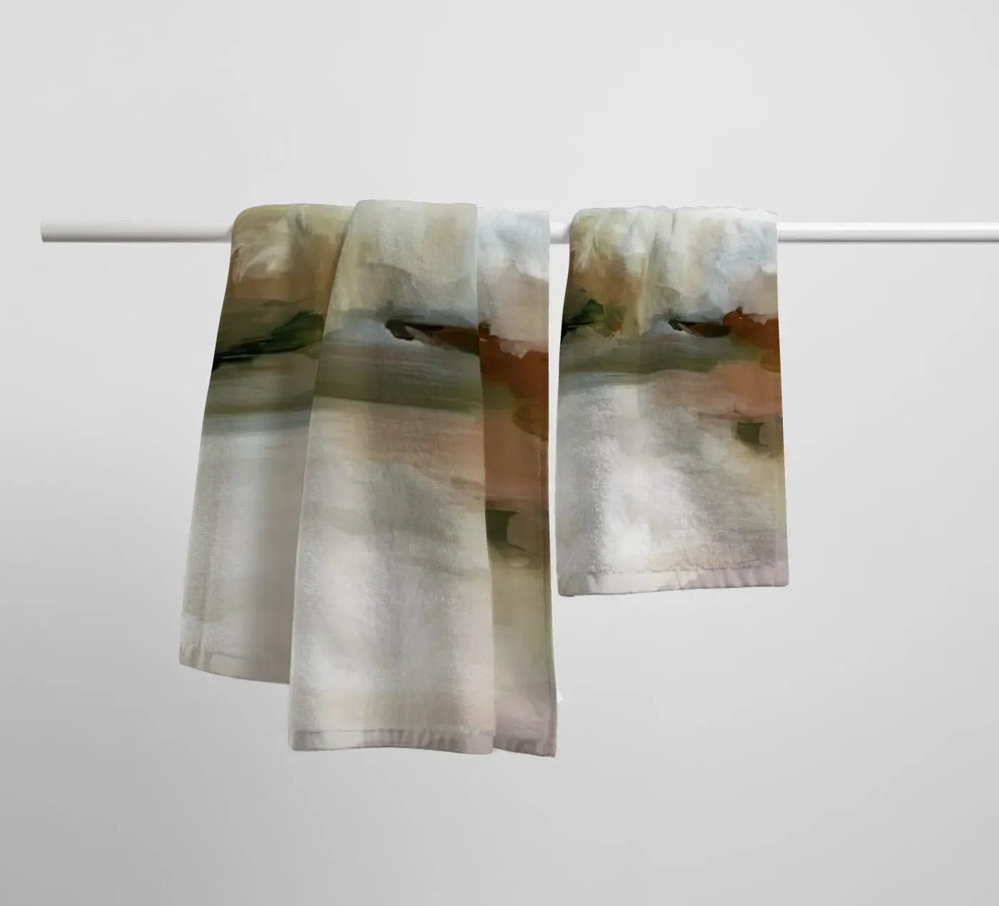 Wolkenreflectie badhanddoek van M.A.Z.U.N.