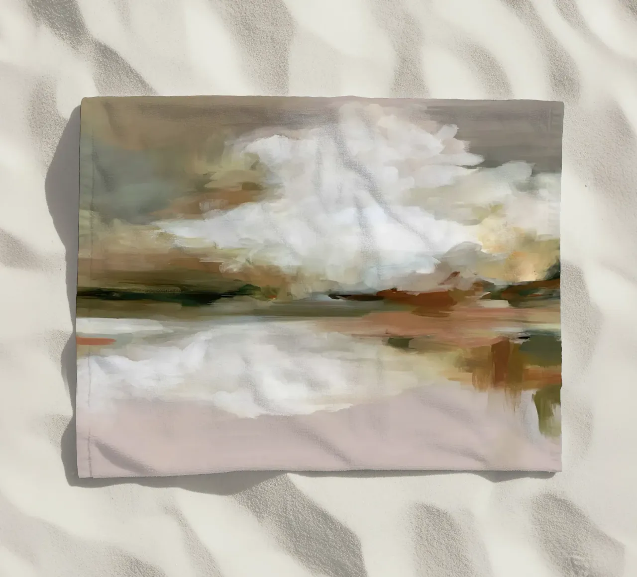 Cloud Reflection Strandtuch von M.A.Z.U.N.