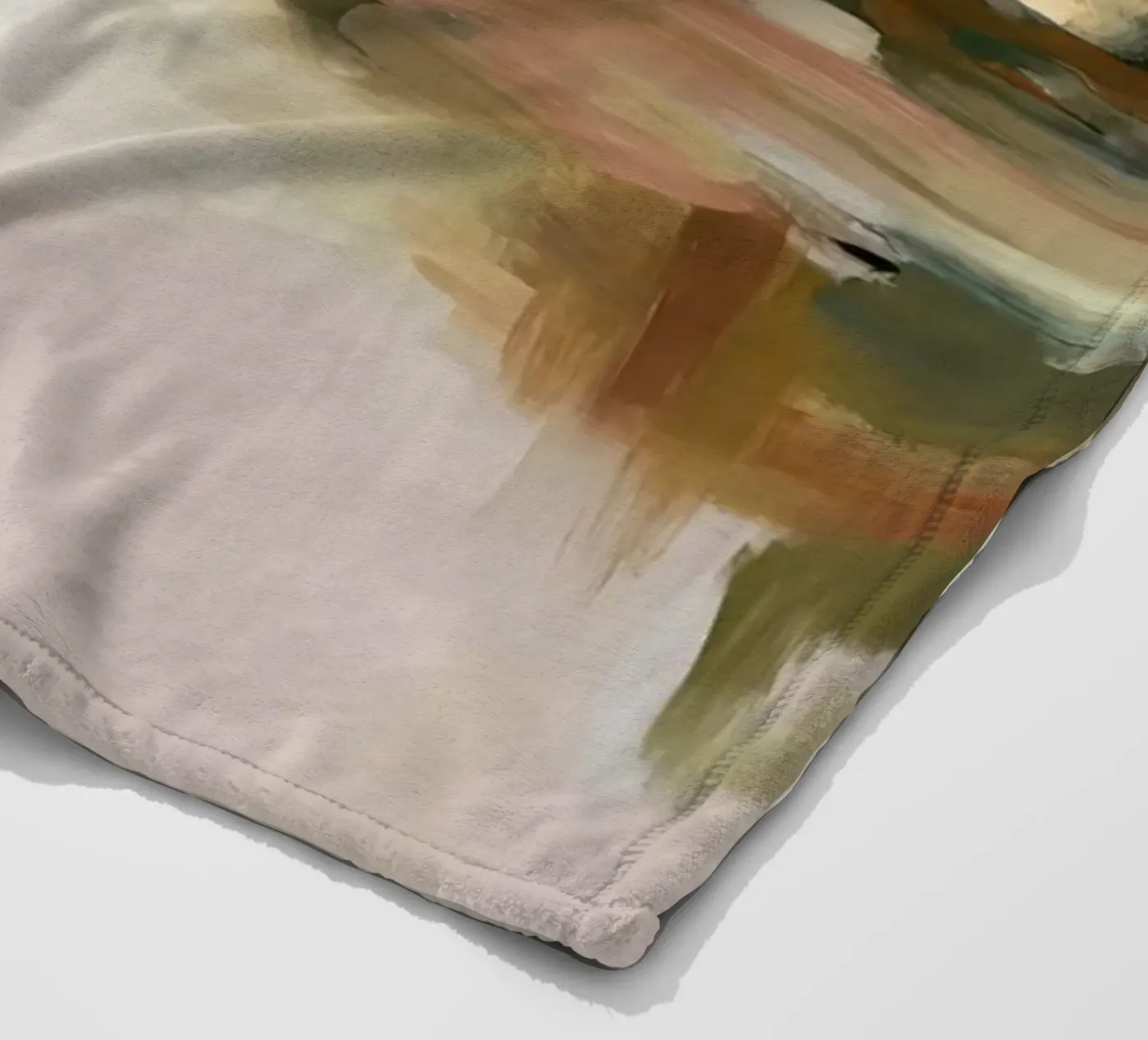 Cloud Reflection fleece blanket by M.A.Z.U.N.