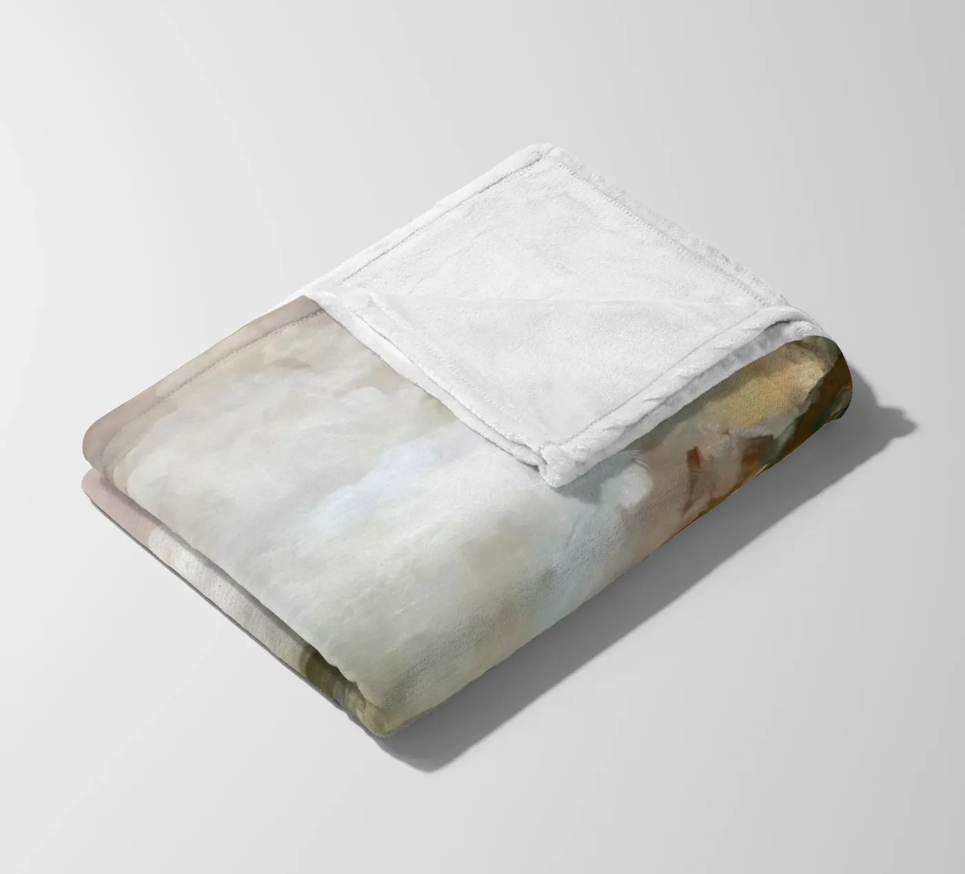 Cloud Reflection fleece blanket by M.A.Z.U.N.