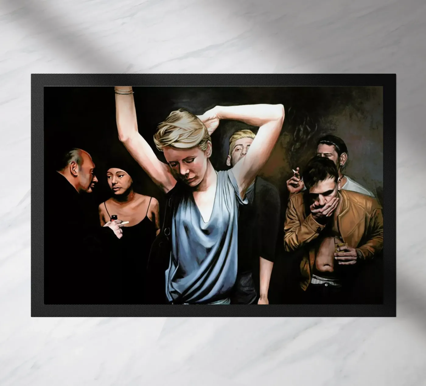 Annonciation doormat by Jérôme Romain