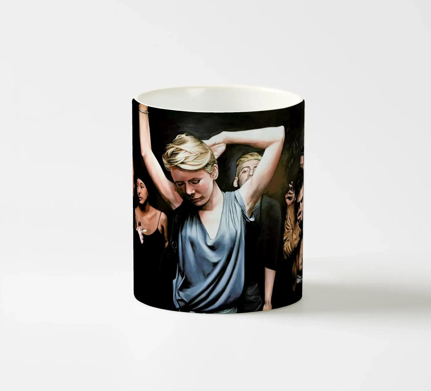 Annonciation ceramic mug by Jérôme Romain