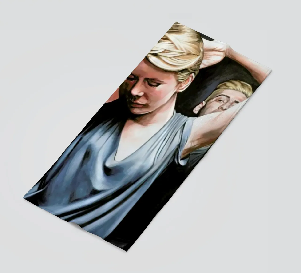Annonciation beach towel by Jérôme Romain