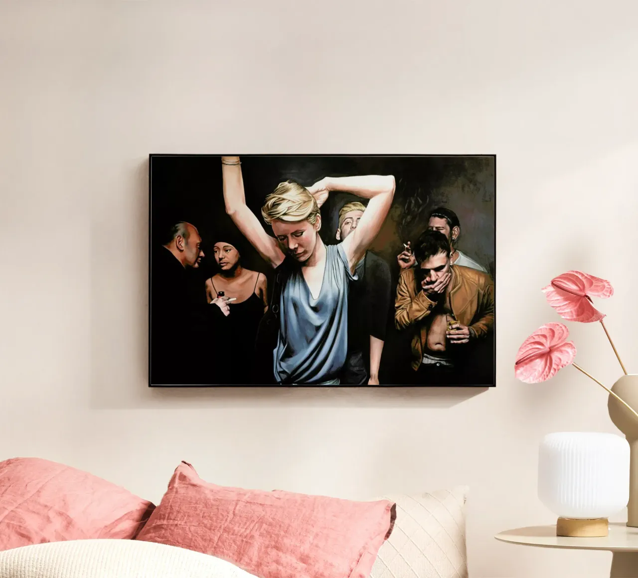 Annonciation plexiglass da Jérôme Romain