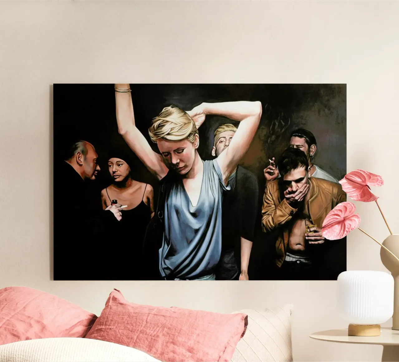 Annonciation plexiglass da Jérôme Romain