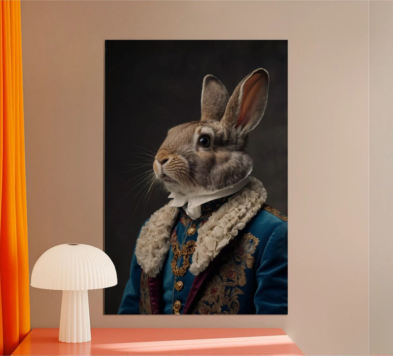 Sir Thistledown – The Aristocratic Hare poster by Beasts of Nobility
