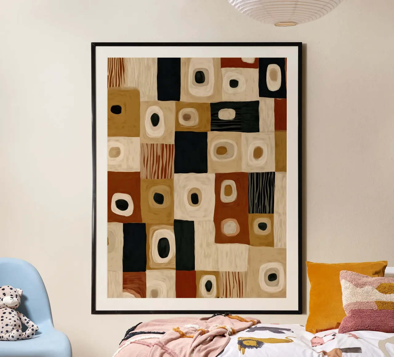 Earthbound Geometry poster da Sienna Atelier