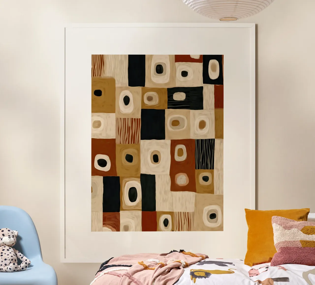 Earthbound Geometry poster da Sienna Atelier