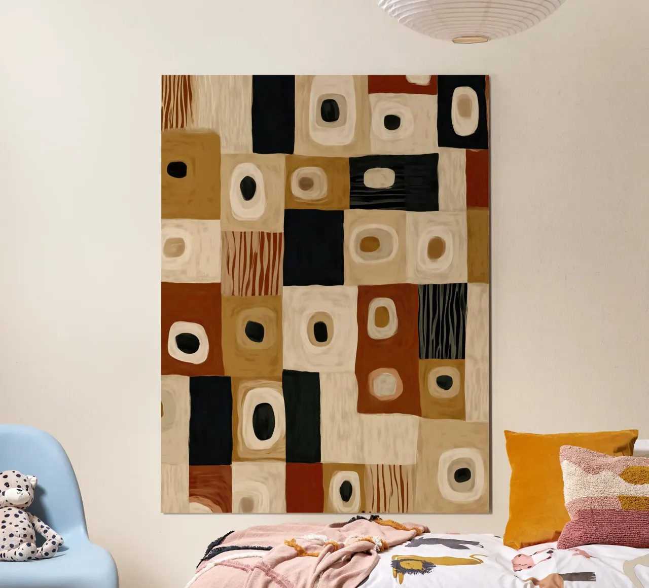 Earthbound Geometry poster da Sienna Atelier