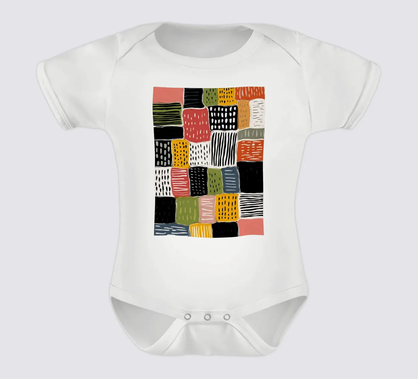 Playful Patchwork body bébé de Sienna Atelier