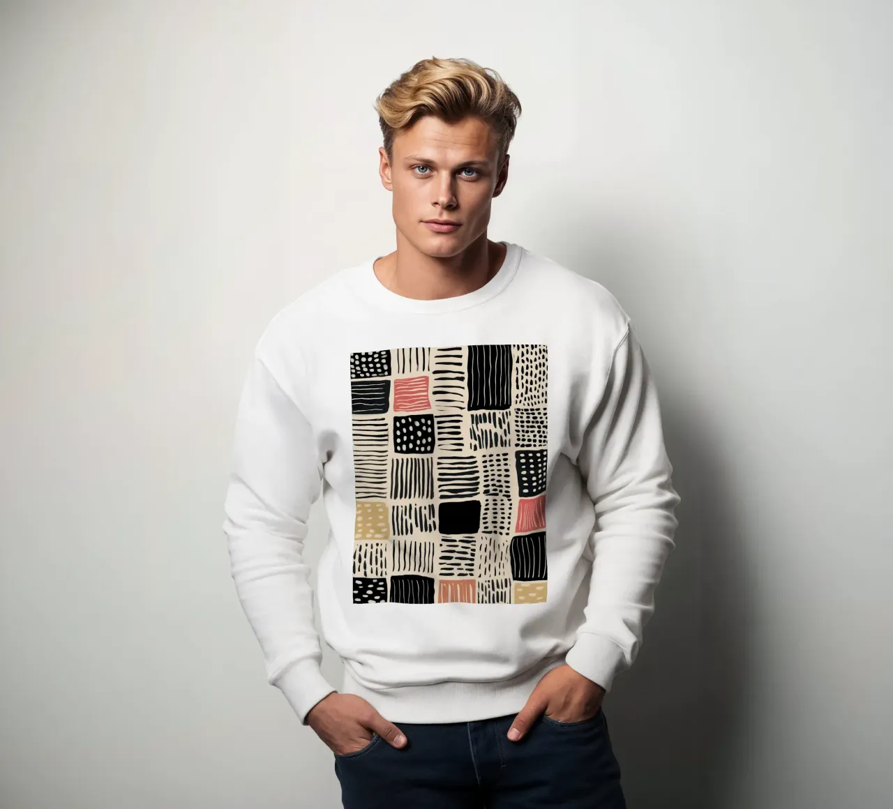 Ink Patchwork sweat de Sienna Atelier