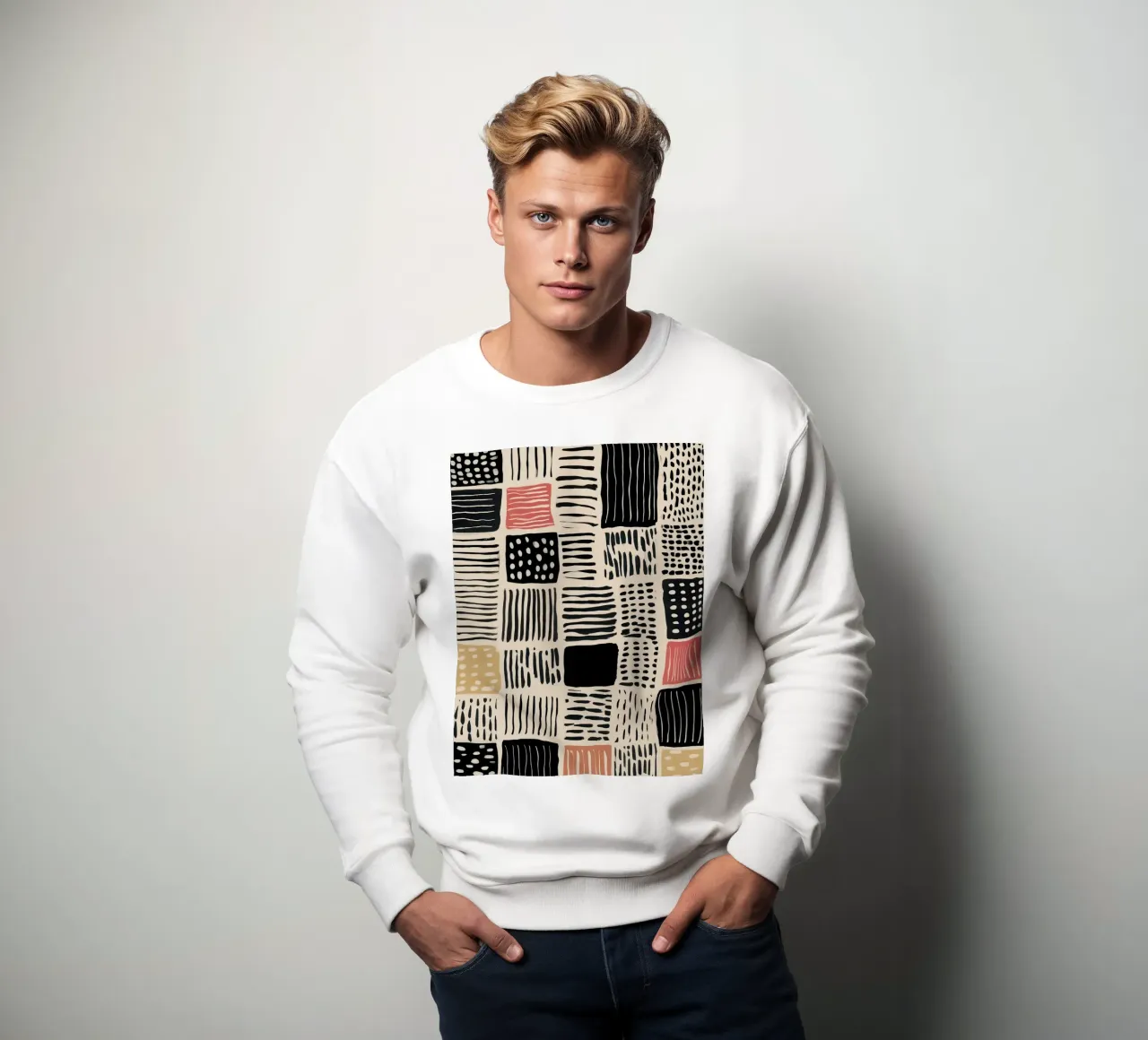 Ink Patchwork sweat de Sienna Atelier