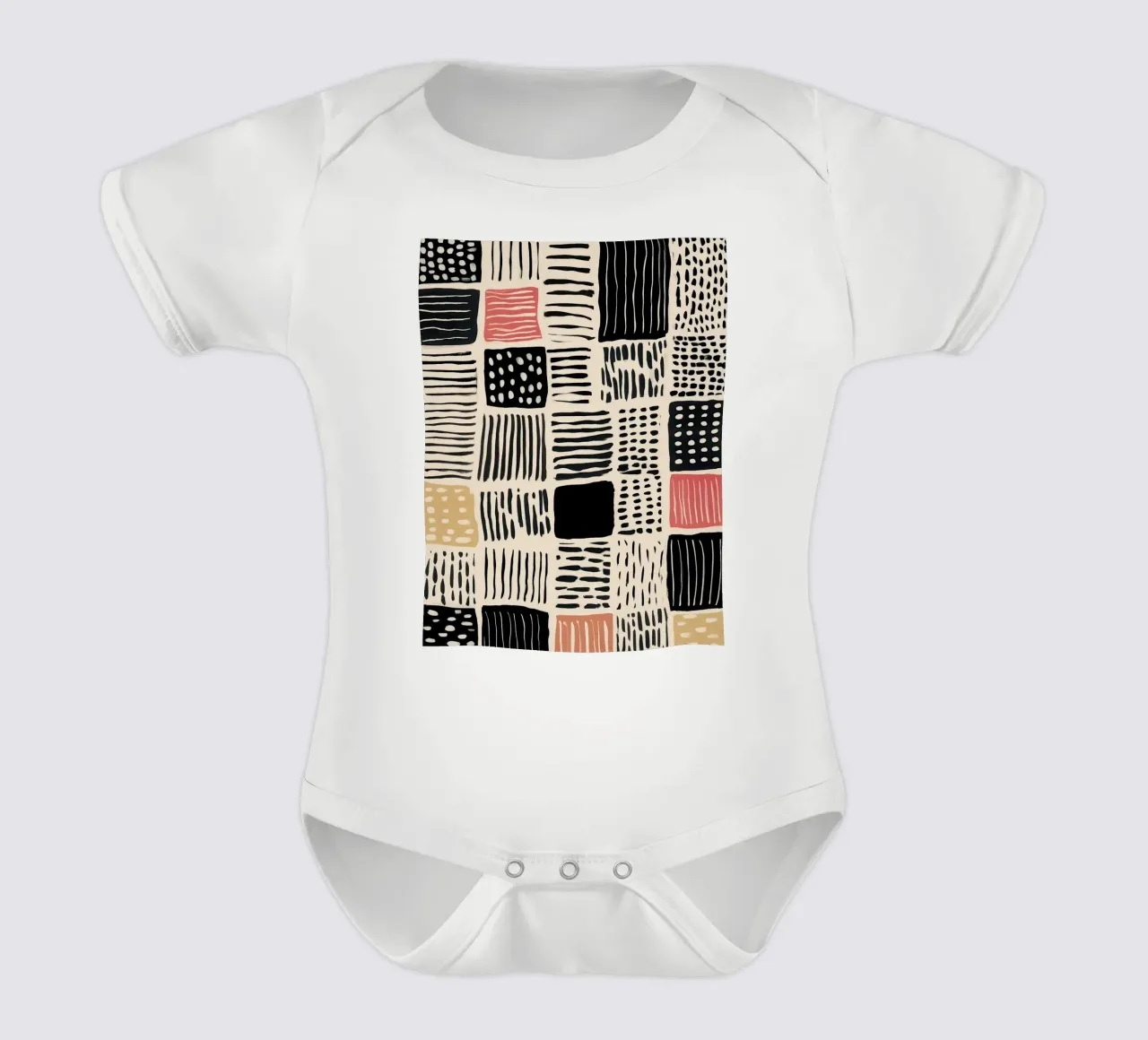 Ink Patchwork body bébé de Sienna Atelier