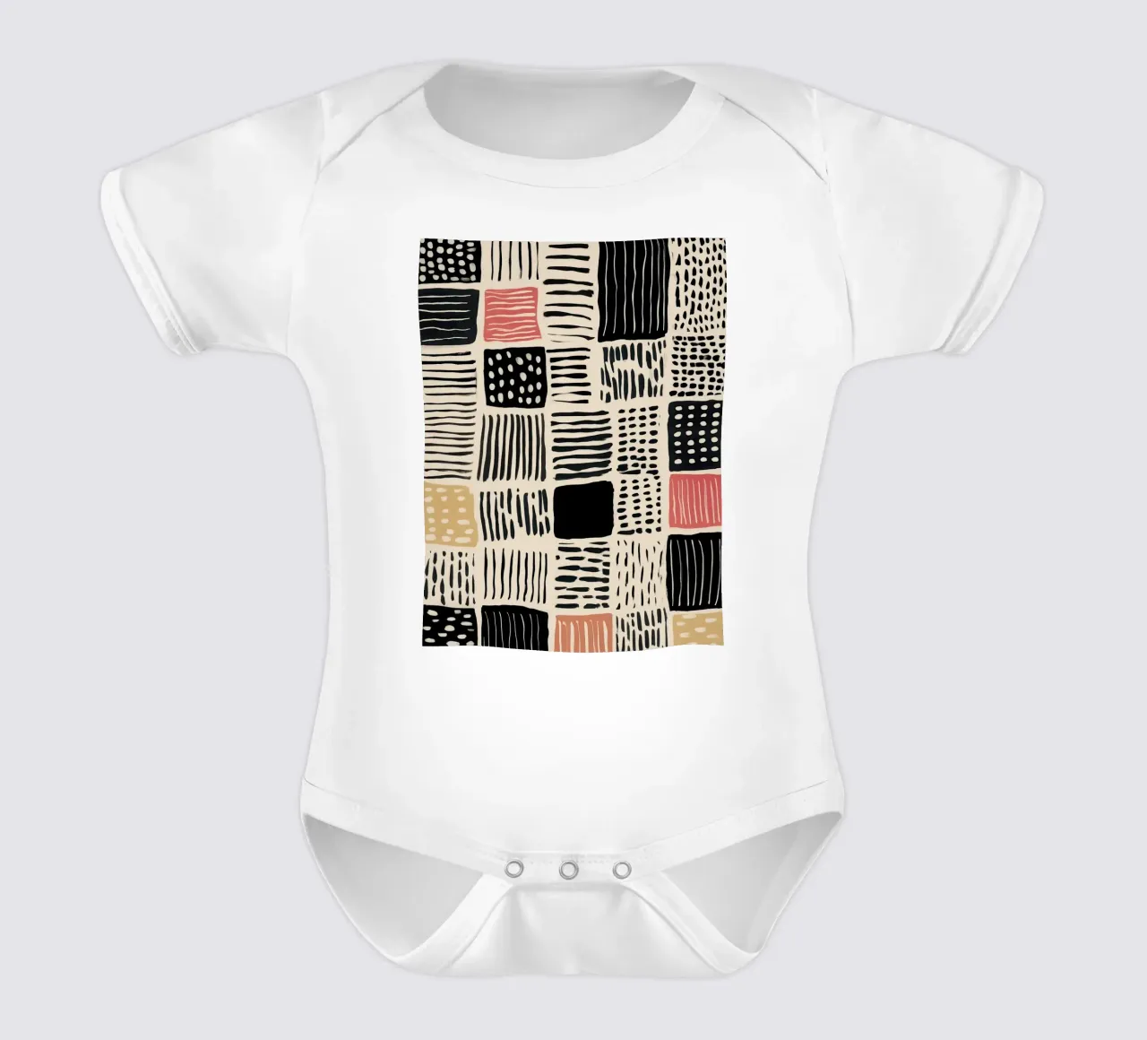 Ink Patchwork body bébé de Sienna Atelier