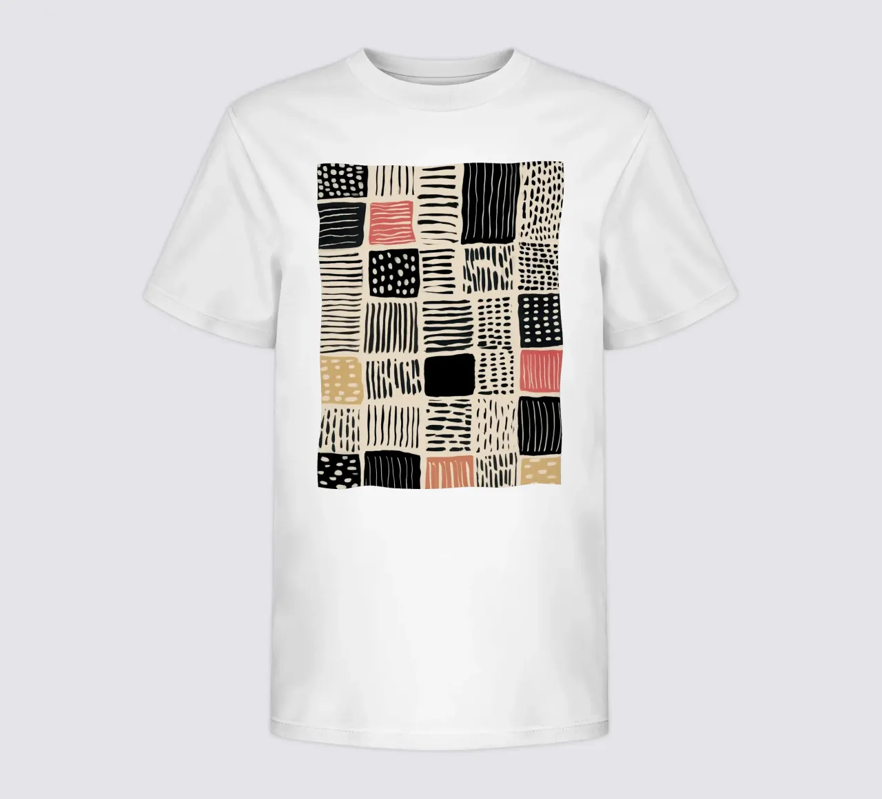Ink Patchwork t-shirt bambini da Sienna Atelier