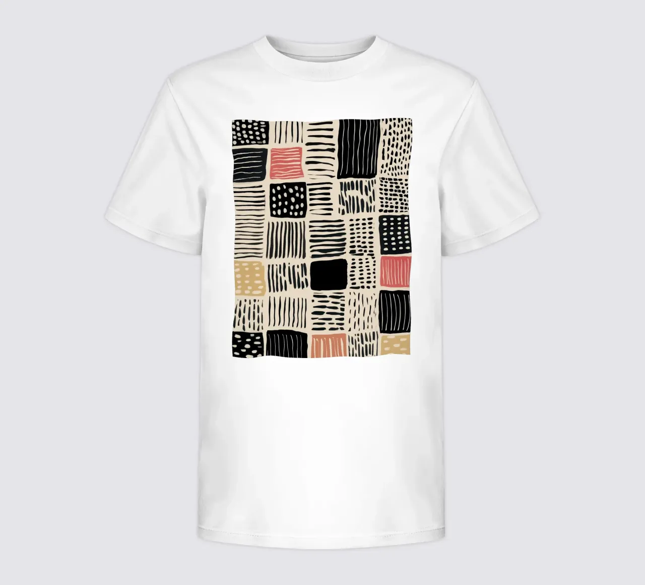 Ink Patchwork t-shirt bambini da Sienna Atelier