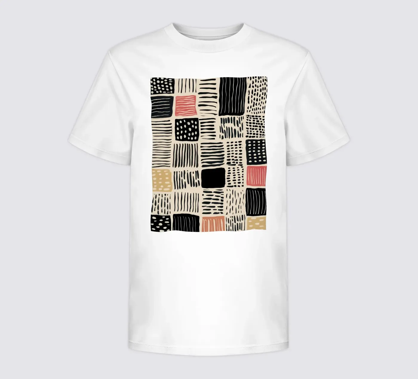 Ink Patchwork t-shirt bambini da Sienna Atelier