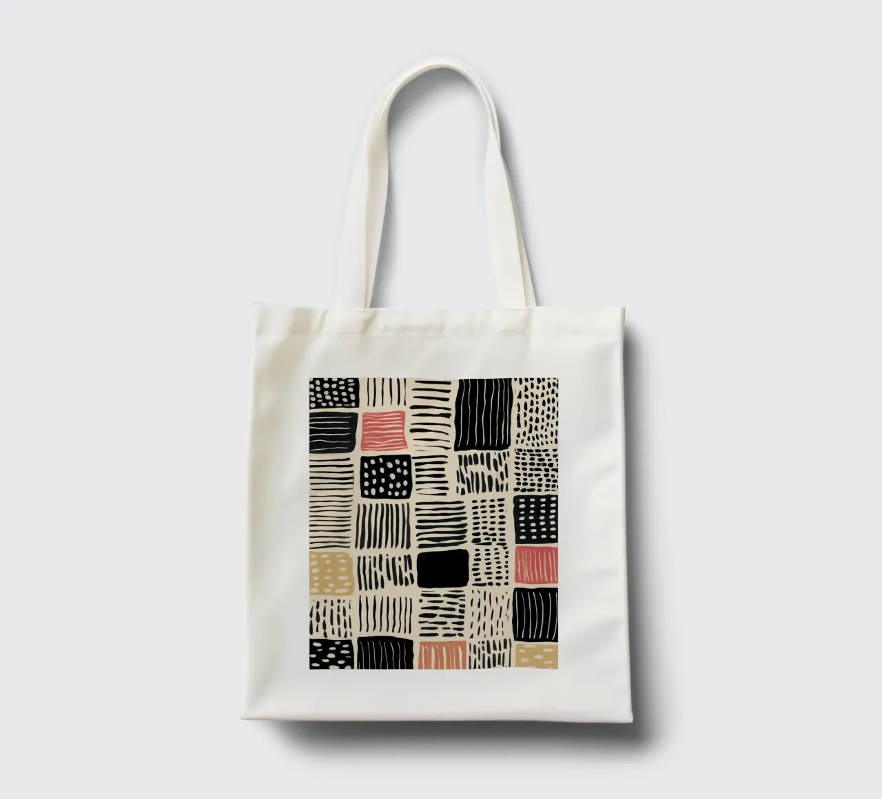 Ink Patchwork tote bag de Sienna Atelier
