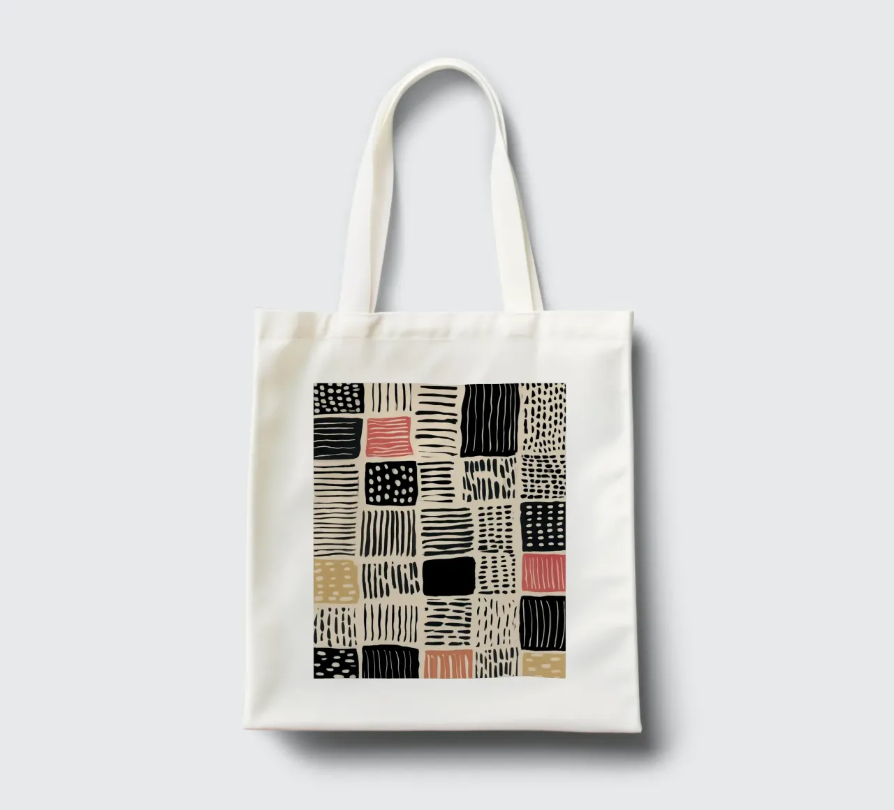 Ink Patchwork tote bag de Sienna Atelier
