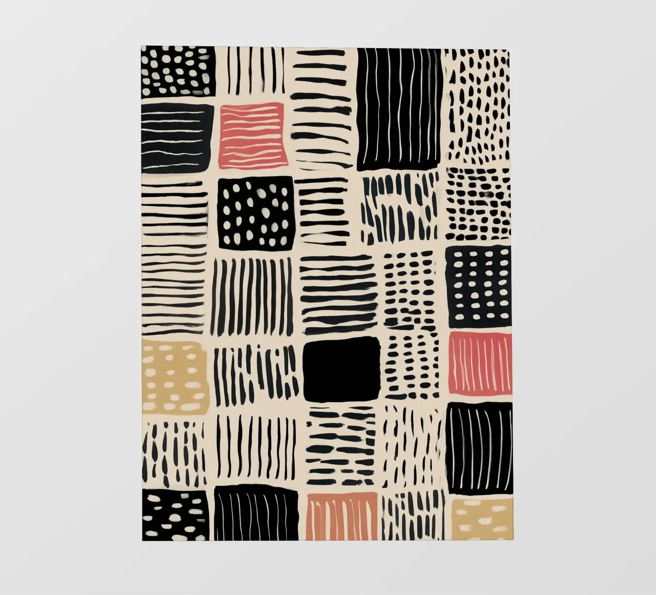 Ink Patchwork telo in pvc da Sienna Atelier