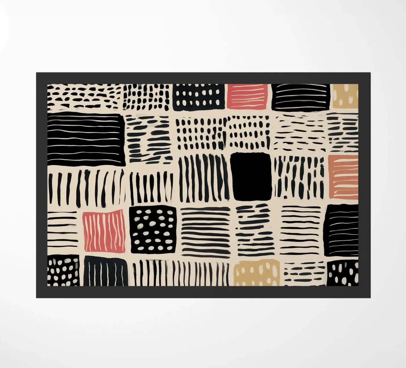 Ink Patchwork deurmat van Sienna Atelier