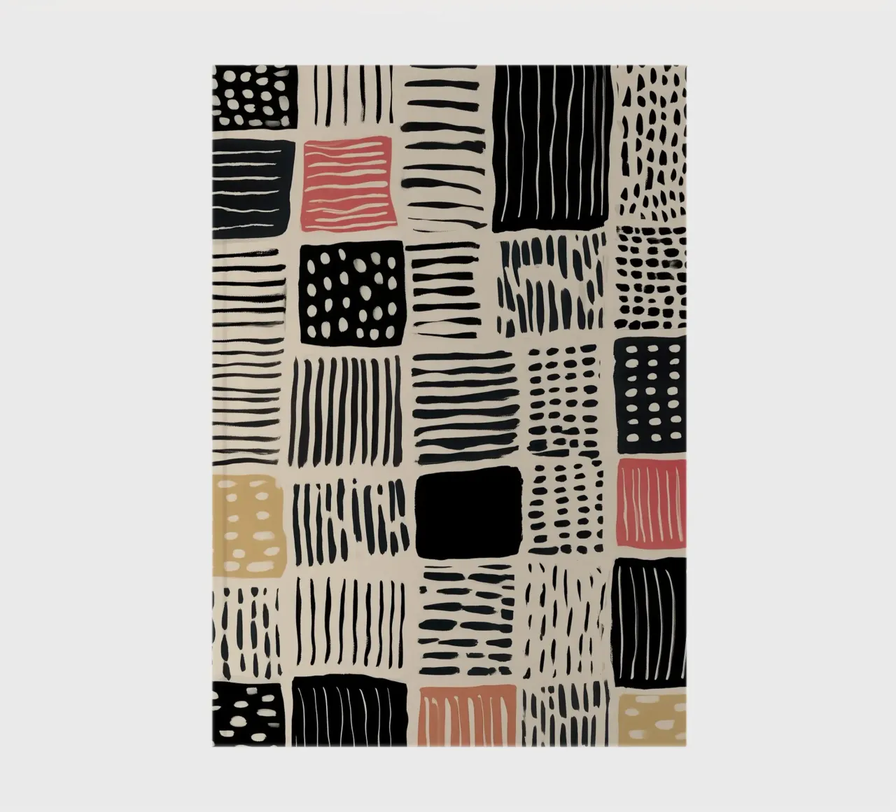 Ink Patchwork carnet de notes de Sienna Atelier