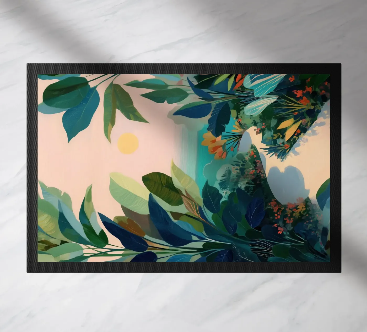 Hidden Lagoon deurmat van Amelie Rose