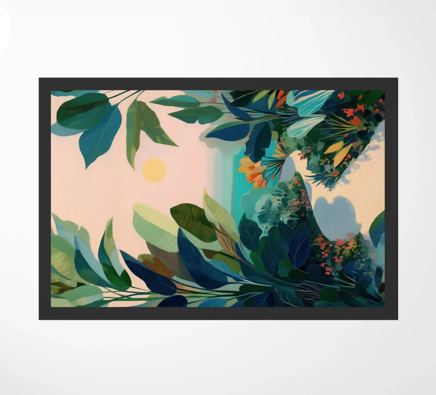 Hidden Lagoon deurmat van Amelie Rose