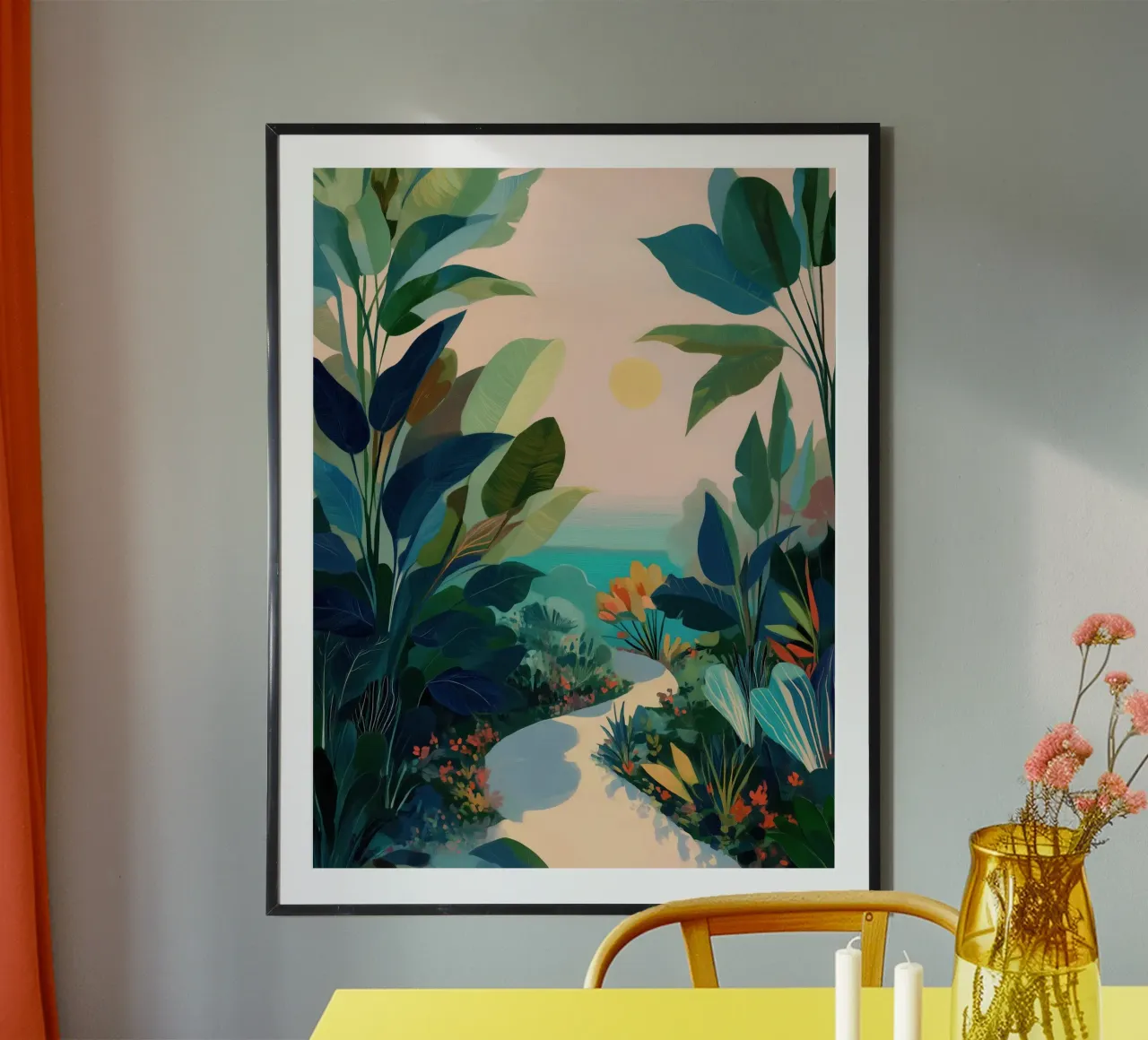 Hidden Lagoon poster da Amelie Rose