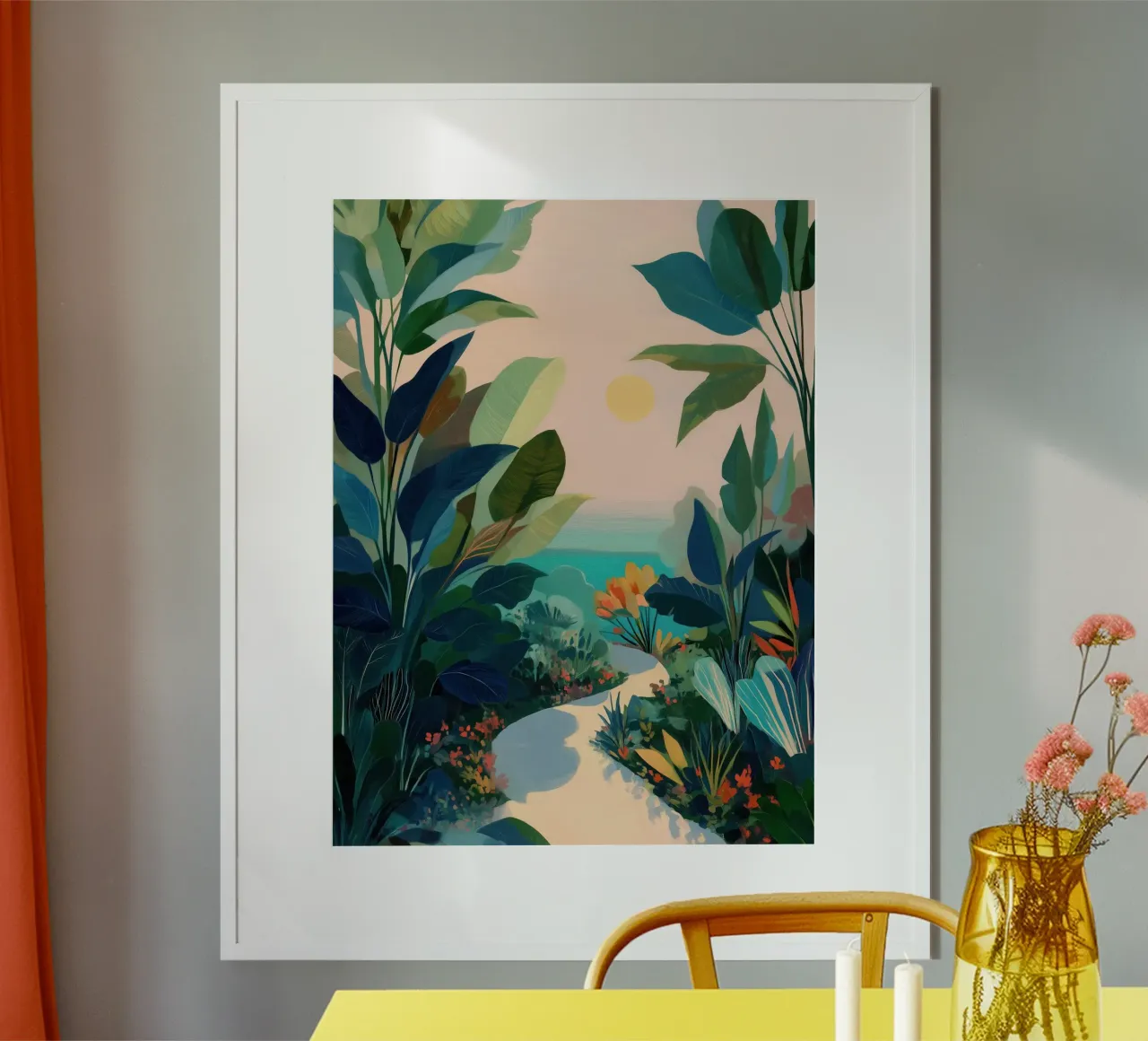 Hidden Lagoon poster da Amelie Rose