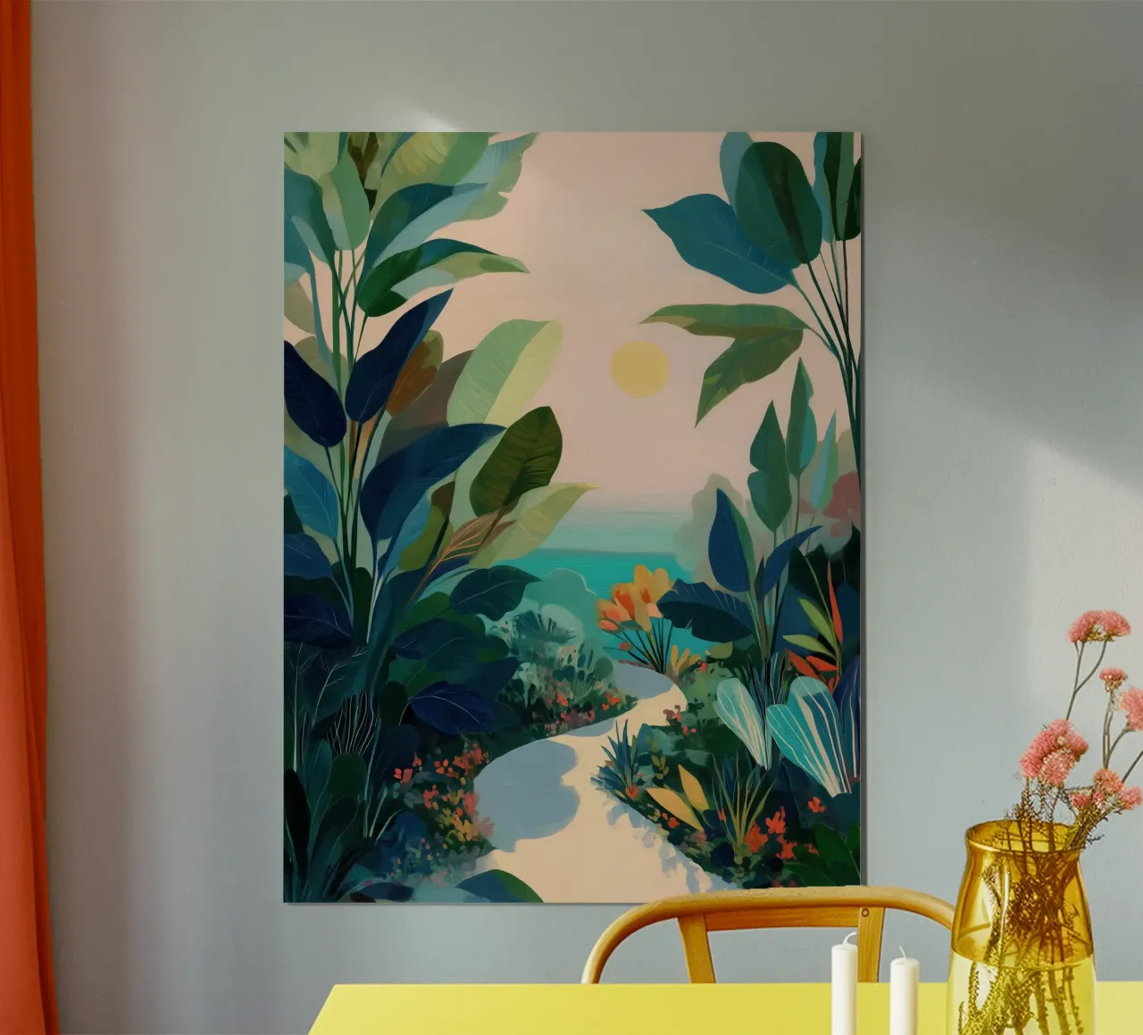 Hidden Lagoon poster da Amelie Rose