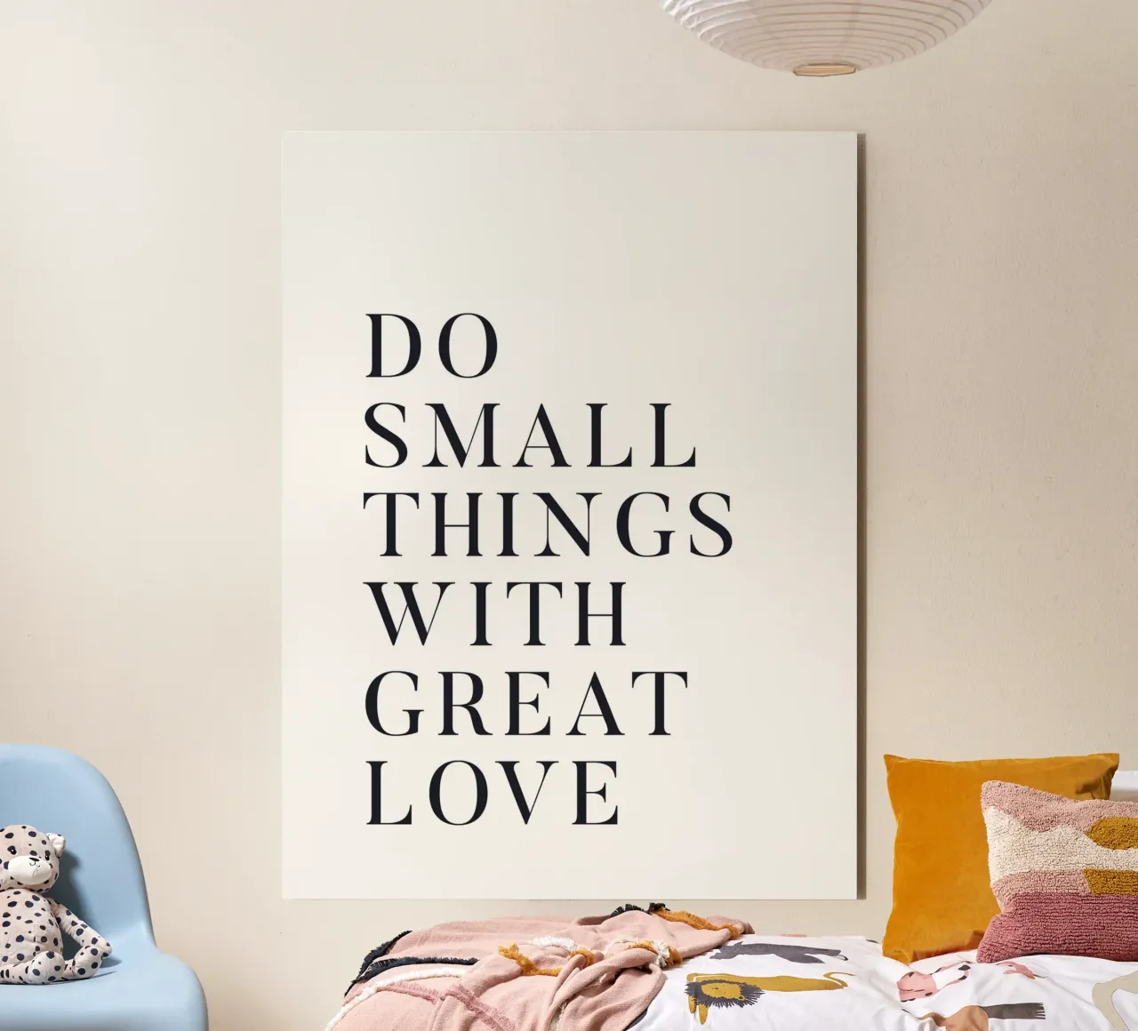 Inspirerende quote in een minimalistische stijl forex-plaat van Whole©
