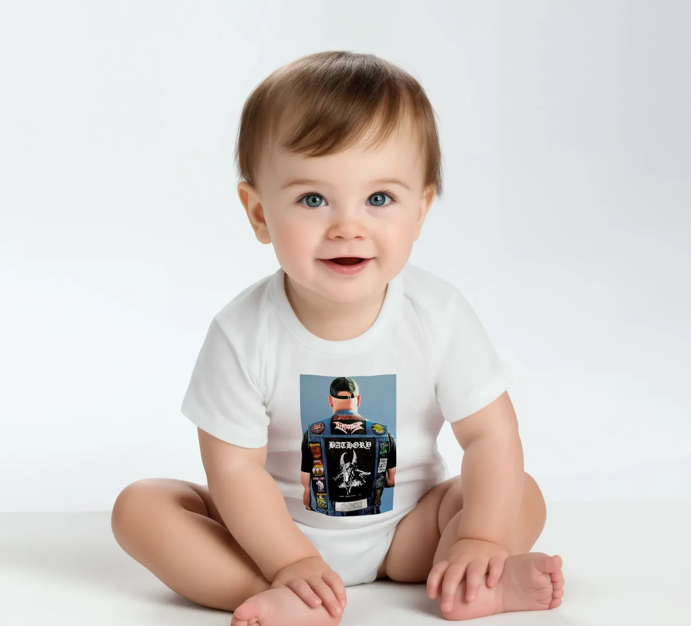 Hellveste 1 body bébé de Jérôme Romain