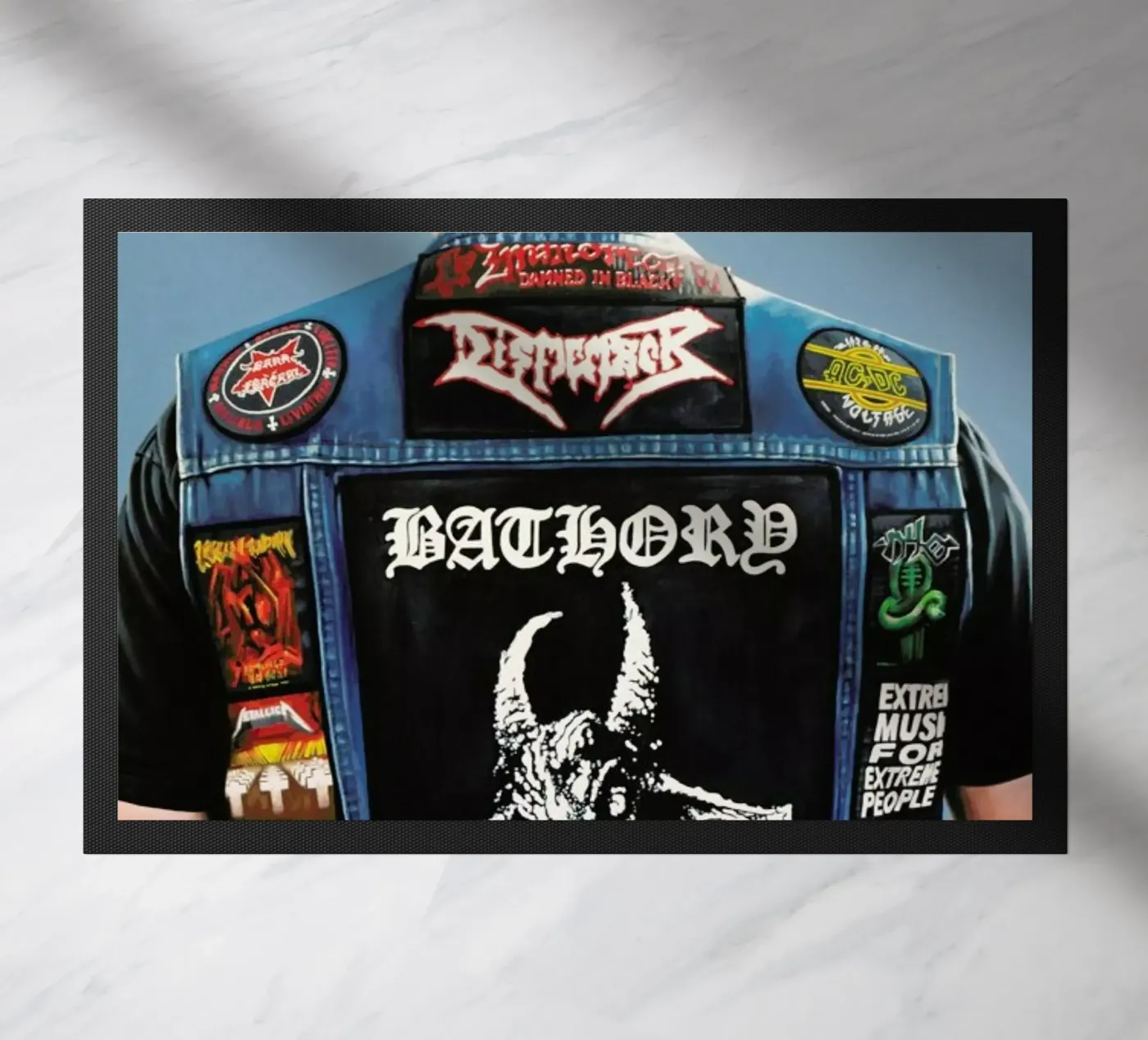 Hellveste 1 deurmat van Jérôme Romain