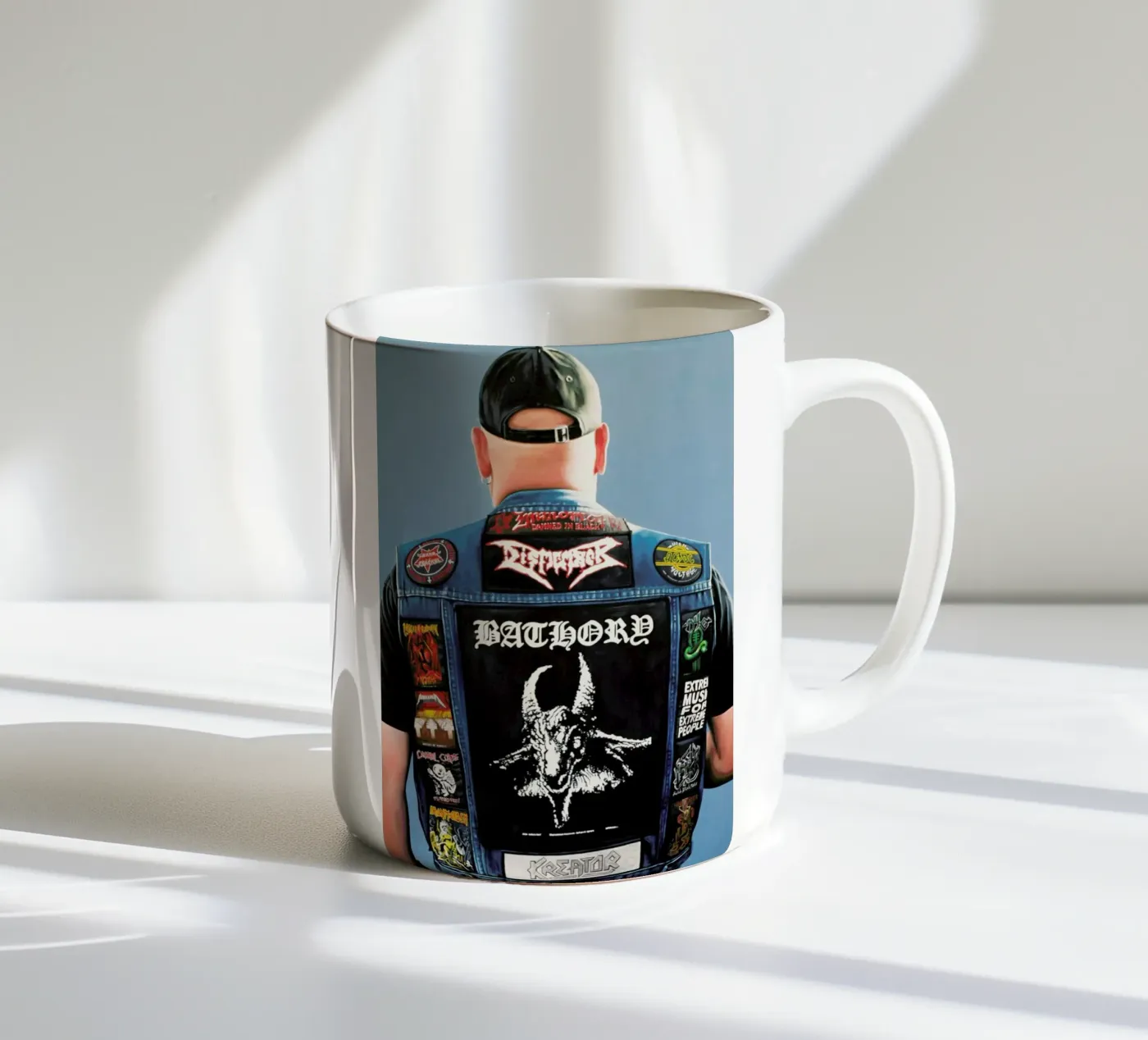 Hellveste 1 ceramic mug by Jérôme Romain