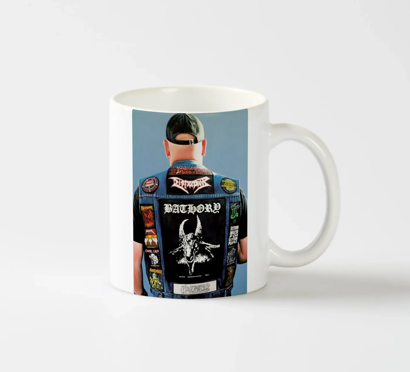Hellveste 1 ceramic mug by Jérôme Romain