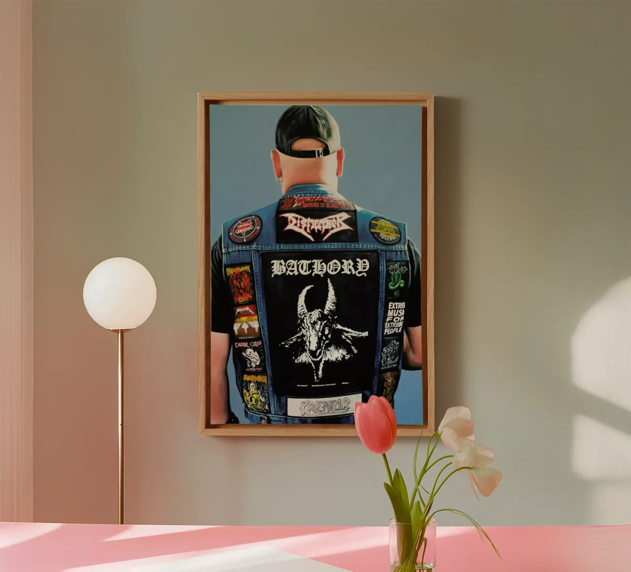 Hellveste 1 canvas by Jérôme Romain