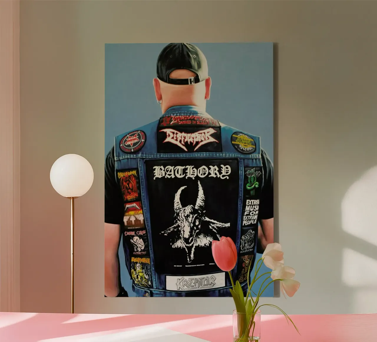 Hellveste 1 canvas by Jérôme Romain