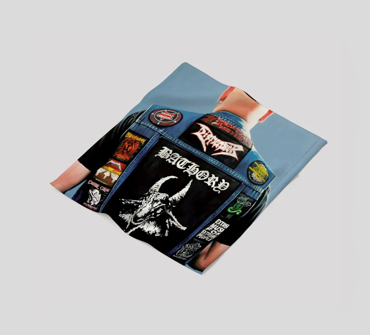 Hellveste 1 Fleecedecke von Jérôme Romain