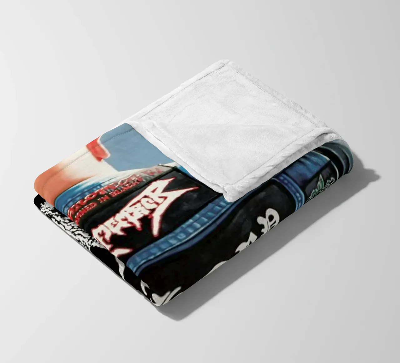 Hellveste 1 Fleecedecke von Jérôme Romain