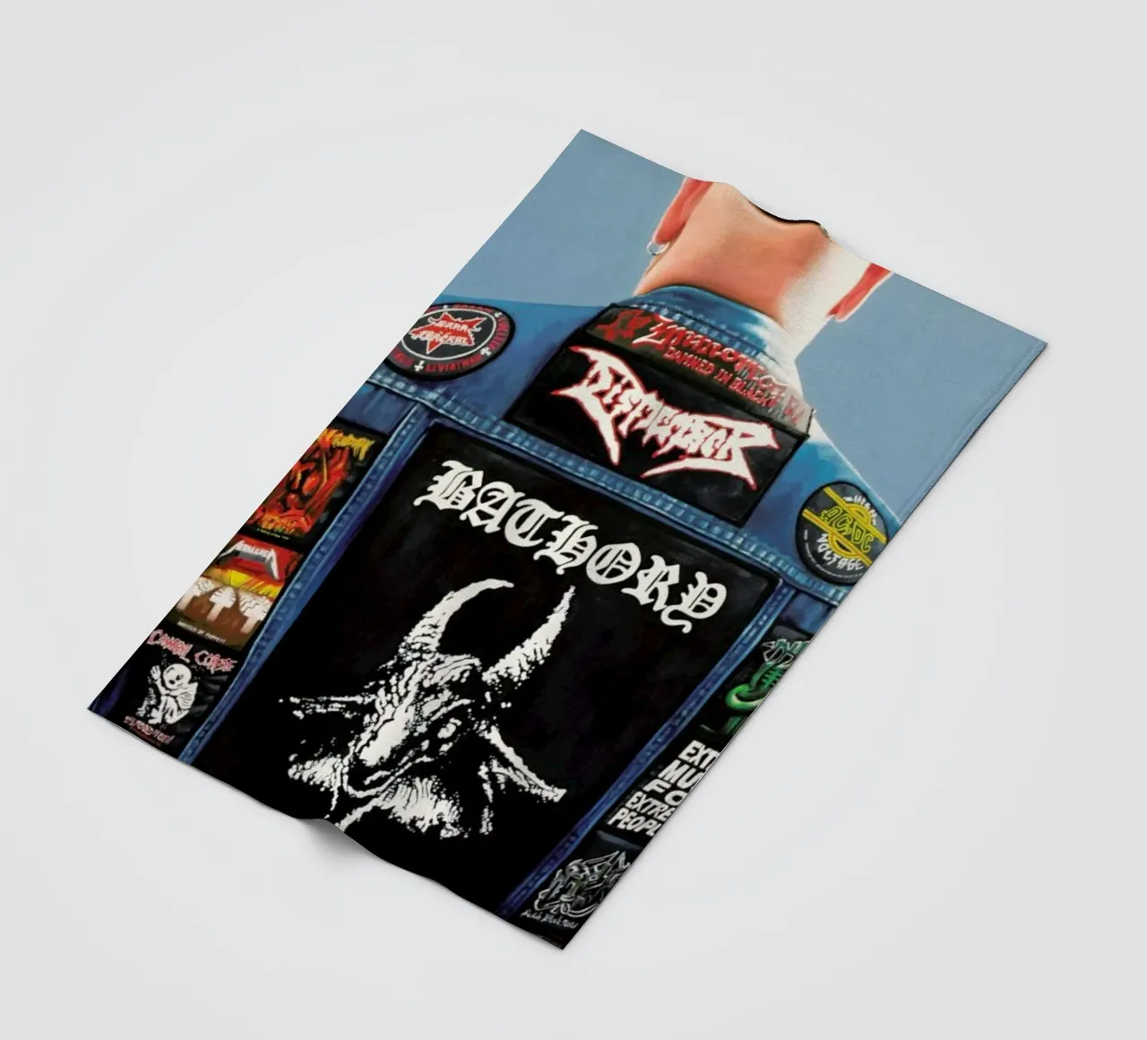 Hellveste 1 Fleecedecke von Jérôme Romain