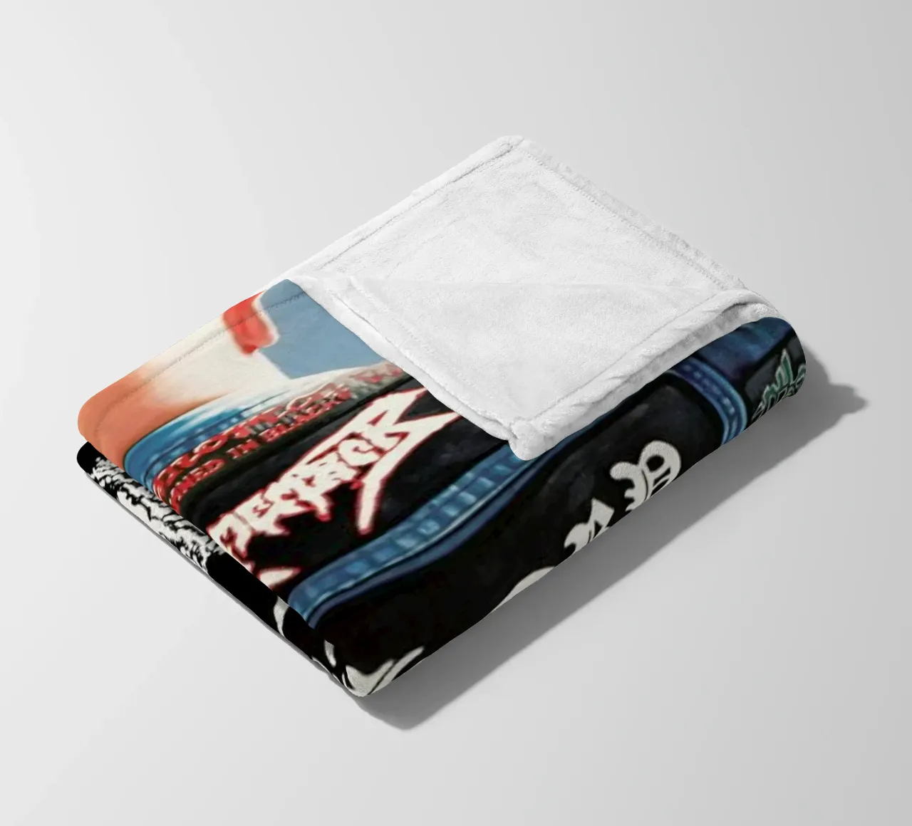 Hellveste 1 Fleecedecke von Jérôme Romain