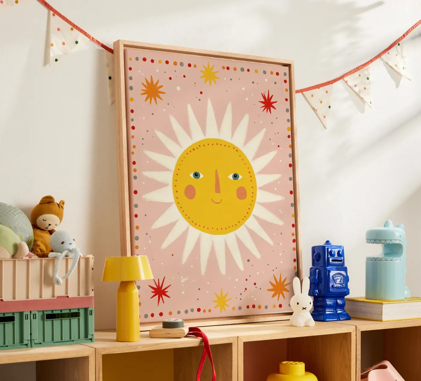 Celestial Sun canvas by Cool & Kind