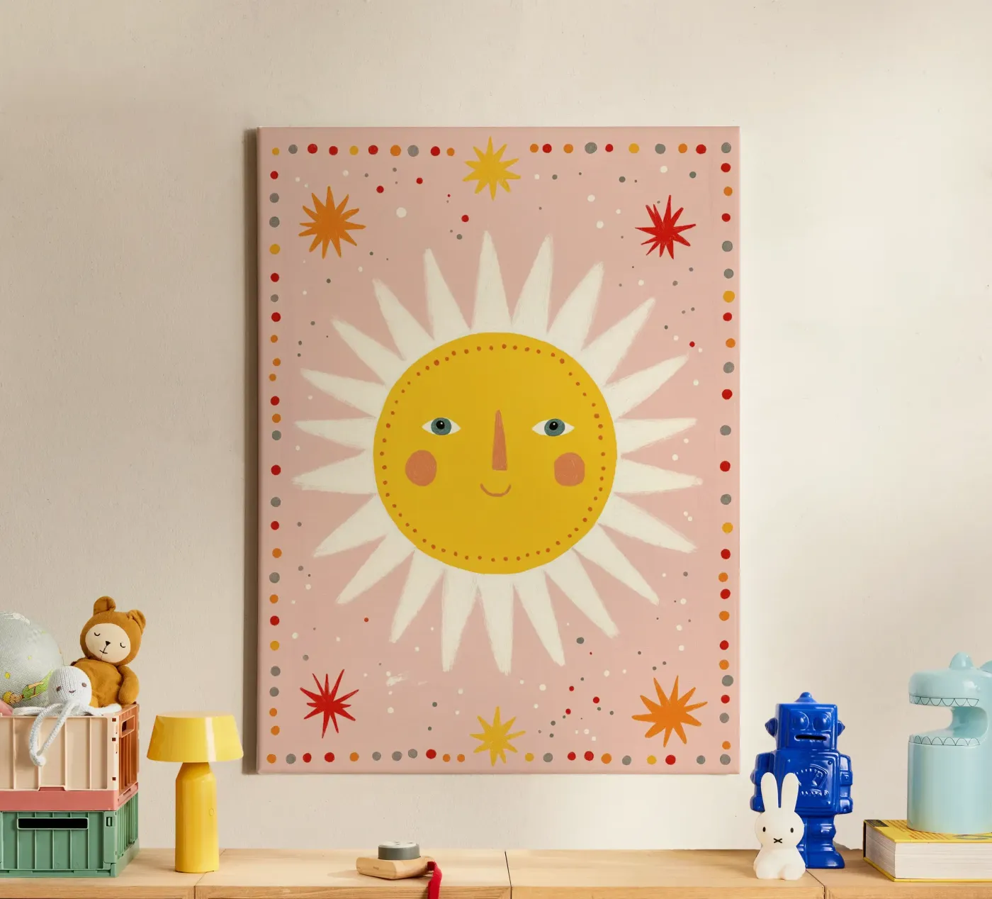 Celestial Sun canvas by Cool & Kind